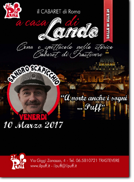A VORTE ANCHE I SOGNI….PUFF